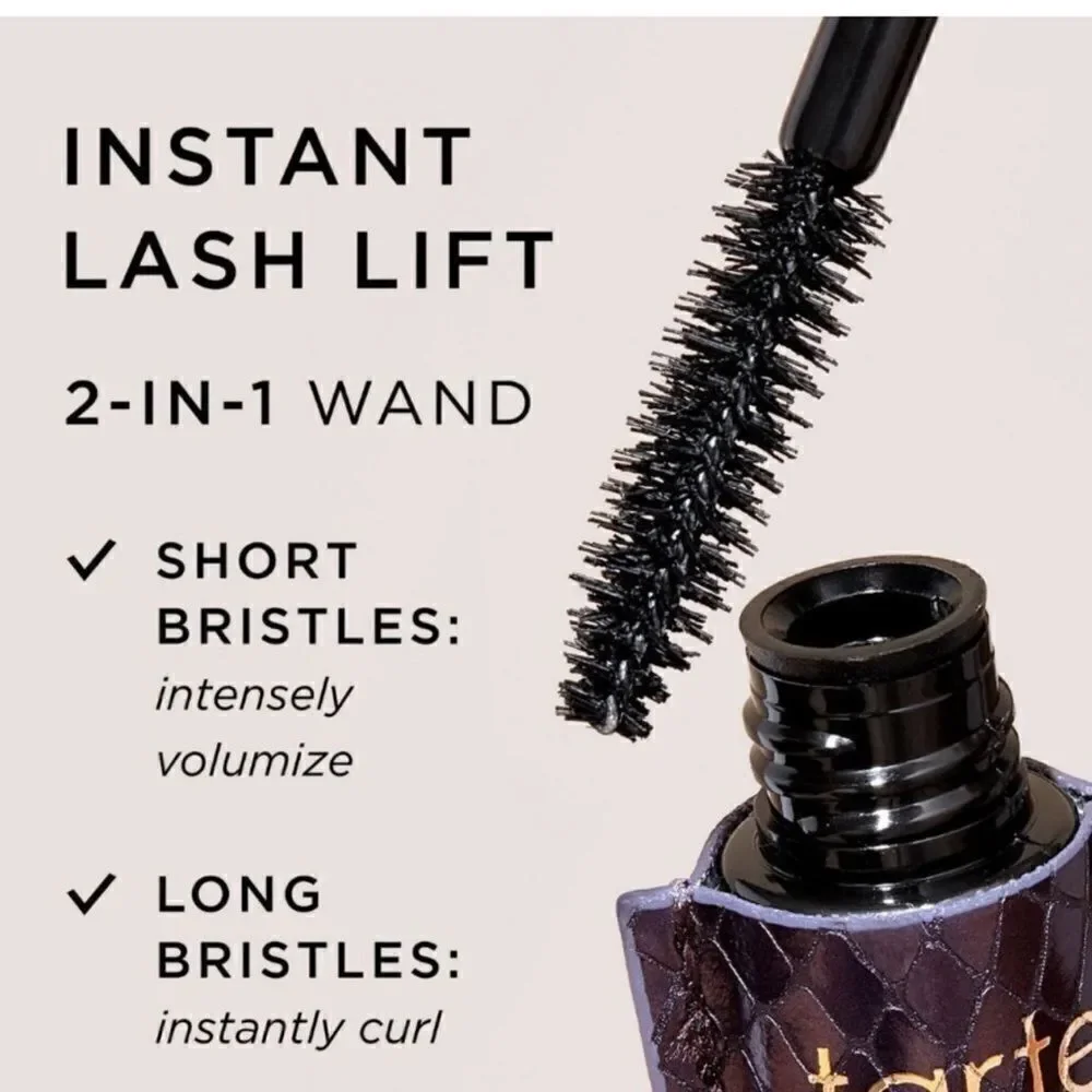 🌻 Tarte Lights Lashes 4-in-1 Mascara BLACK NEW Full Size